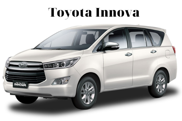 Minh họa ô tô Toyota Innova.